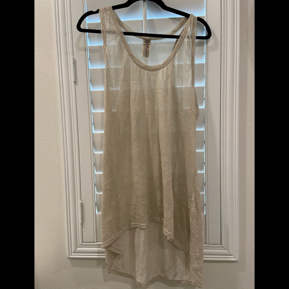 Free people high low tank